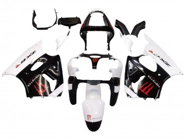 Carenados Moto Kawasaki ZX6R 2000-2002 - Blanco Negro Rojo Monstruo Fabricantes