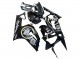 Carenados Moto Kawasaki ZX6R 2003-2004 - Negro Brillante Blanco Motul Lucky Strike Fabricantes
