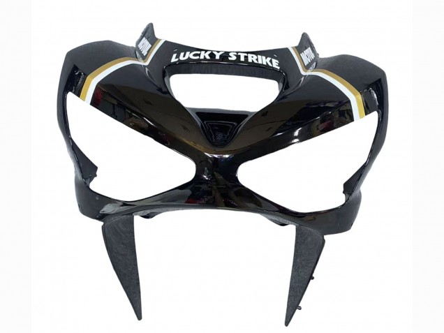 Carenados Moto Kawasaki ZX6R 2003-2004 - Negro Brillante Blanco Motul Lucky Strike Fabricantes