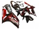 Carenados Moto Kawasaki ZX6R 2003-2004 - Negro Brillante Rojo Llama Fabricantes