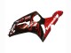 Carenados Moto Kawasaki ZX6R 2003-2004 - Negro Brillante Rojo Llama Fabricantes