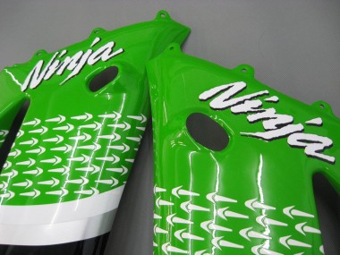 Carenados Moto Kawasaki ZX6R 2003-2004 - Verde Blanco Negro Elf Bridgestone Fabricantes