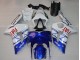 Carenados Moto Kawasaki ZX6R 2003-2004 - Blanco Azul Rojo Fiat Fabricantes