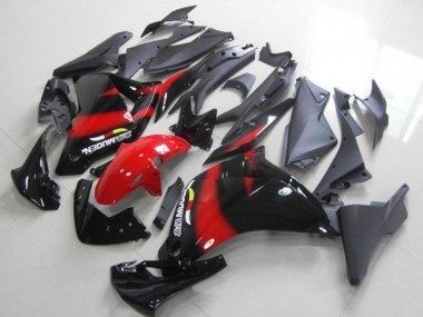 Carenado Moto Honda CBR250RR 2011-2015 - Negro Brillante Rojo Fabricantes