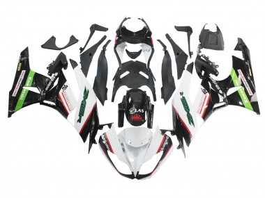Carenados Moto Kawasaki ZX6R 2009-2012 - Blanco Rojo Negro Verde Fabricantes
