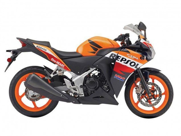 Carenados Moto Honda CBR250RR 2011-2015 - Naranja Blanco Rojo Negro Brillante Repsol HRC Fabricantes