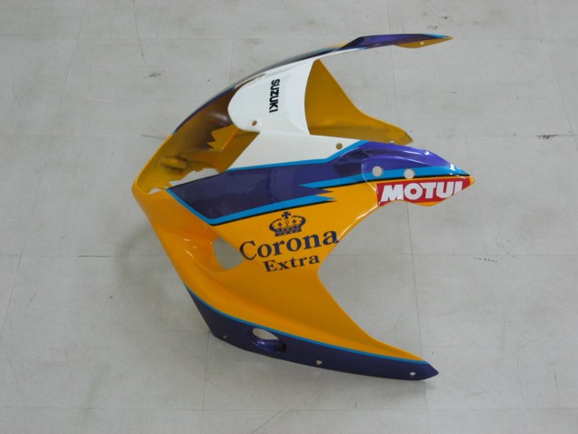 Carenados Moto Suzuki GSXR 1000 2003-2004 - Amarillo Blanco Azul Negro Corona Fabricantes