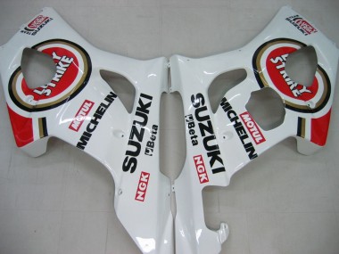 Carenados Moto Suzuki GSXR 1000 2003-2004 - Blanco Rojo Motul Lucky Strike Fabricantes