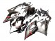 Carenado Moto Suzuki GSXR 1000 2005-2006 - Plata Negro Rojo Fabricantes