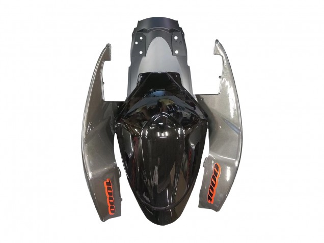Carenado Moto Suzuki GSXR 1000 2005-2006 - Plata Negro Rojo Fabricantes