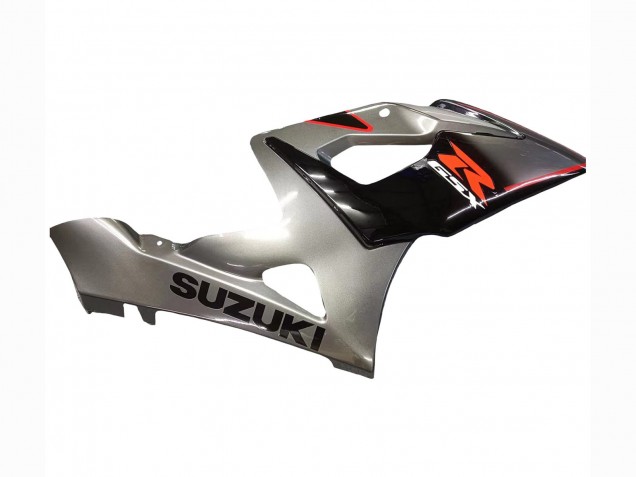 Carenado Moto Suzuki GSXR 1000 2005-2006 - Plata Negro Rojo Fabricantes