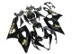 Carenados Moto Suzuki GSXR 1000 2005-2006 - Negro Brillante Oro Calcomanía Fabricantes