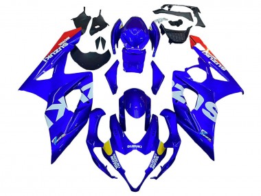 Carenados Moto Suzuki GSXR 1000 2005-2006 - Azul Amarillo Blanco Rojo Motul Fabricantes