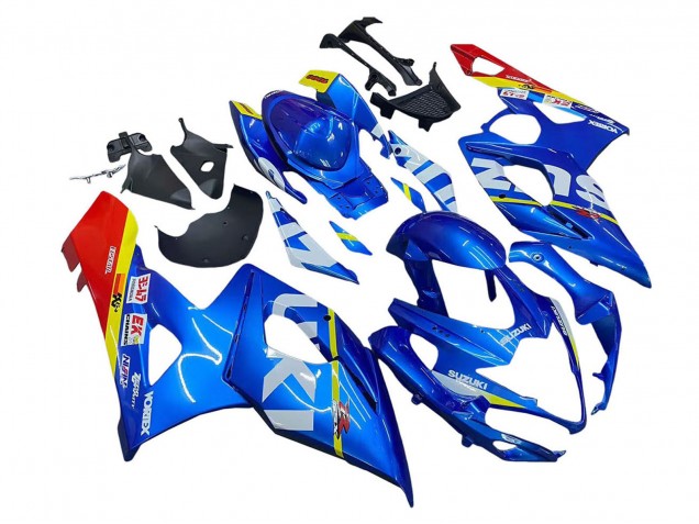 Carenados Moto Suzuki GSXR 1000 2005-2006 - Azul Amarillo Rojo Blanco Fabricantes