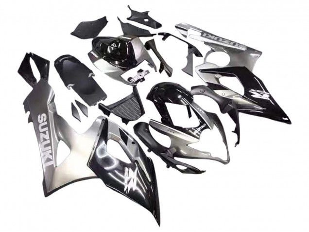 Carenados Moto Suzuki GSXR 1000 2005-2006 - Negro Brillante Gris Fabricantes
