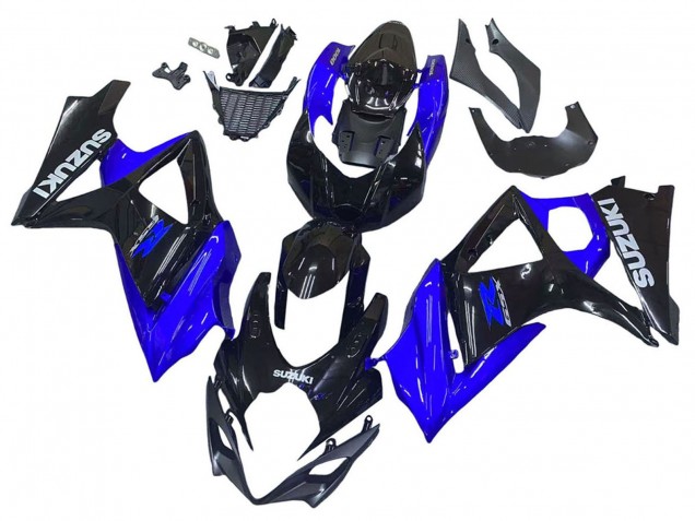 Kits Carenado Moto Suzuki GSXR 1000 2007-2008 - Azul Negro Brillante Fabricantes