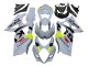 Carenados Moto Suzuki GSXR 1000 2007-2008 - Gris Claro Verde Negro Fabricantes