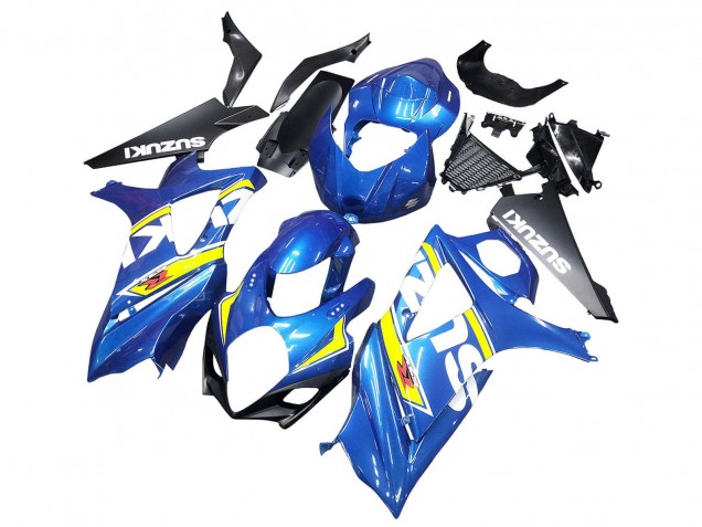Carenados Moto Suzuki GSXR 1000 2007-2008 - Azul Amarillo Negro Fabricantes