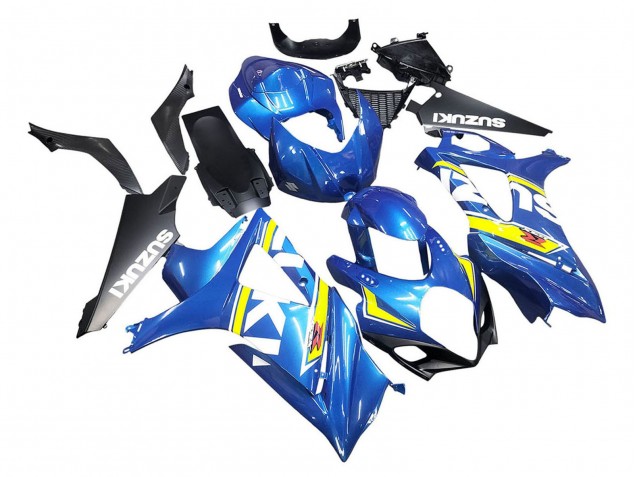 Carenados Moto Suzuki GSXR 1000 2007-2008 - Azul Amarillo Negro Fabricantes