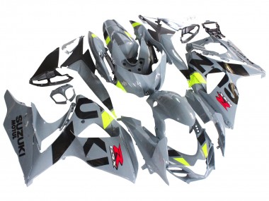 Carenados Moto Suzuki GSXR 1000 2009-2016 - Gris Neon Amarillo Negro Motul Fabricantes