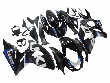 Carenados Moto Suzuki GSXR 1000 2009-2016 - Negro Mate Blanco Azul Fabricantes
