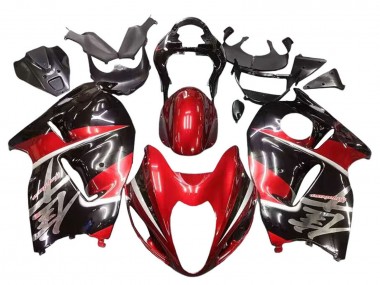 Carenados Moto Suzuki GSXR 1300 Hayabusa 1996-2007 - Rojo Negro Brillante Hayabusa Fabricantes