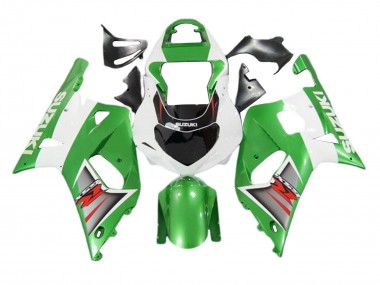 Carenados Moto Suzuki GSXR 600 / GSXR 750 2001-2003 - Blanco Verde Plata Rojo Negro Fabricantes