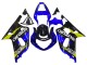 Carenados Moto Suzuki GSXR 600 / GSXR 750 2001-2003 - Azul Amarillo Negro Brillante Fabricantes