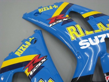 Carenados Moto Suzuki GSXR 600 / GSXR 750 2001-2003 - Azul Amarillo Negro Motul Rizla Fabricantes