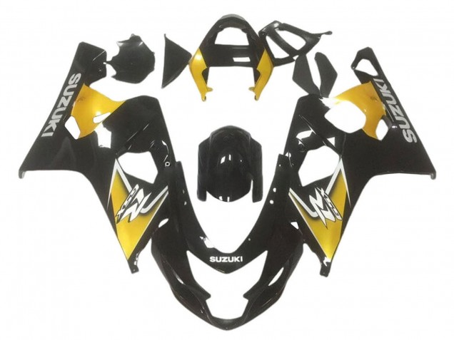 Carenados Moto Suzuki GSXR 600 / GSXR 750 2001-2003 - Amarillo Negro Brillante Fabricantes