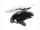 Carenado Moto Suzuki GSXR 600 / GSXR 750 2004-2005 - Blanco Negro Fabricantes