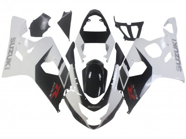 Carenados Moto Suzuki GSXR 600 / GSXR 750 2004-2005 - Blanco Negro Rojo Fabricantes