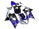 Carenado Moto Suzuki GSXR 600 / GSXR 750 2004-2005 - Blanco Azul Negro Corona Motul Fabricantes