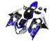 Carenado Moto Suzuki GSXR 600 / GSXR 750 2004-2005 - Blanco Azul Negro Corona Motul Fabricantes
