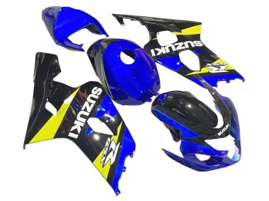 Carenados Moto Suzuki GSXR 600 / GSXR 750 2004-2005 - Azul Amarillo Negro Fabricantes