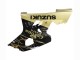 Carenados Moto Suzuki GSXR 600 / GSXR 750 2004-2005 - Negro Brillante Oro Corona Fabricantes
