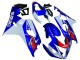 Carenado Moto Suzuki GSXR 600 / GSXR 750 2004-2005 - Blanco Azul Rojo Fabricantes