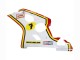 Carenados Moto Suzuki GSXR 600 / GSXR 750 2004-2005 - Blanco Rojo Amarillo Michelin Texaon Heron 7 Fabricantes
