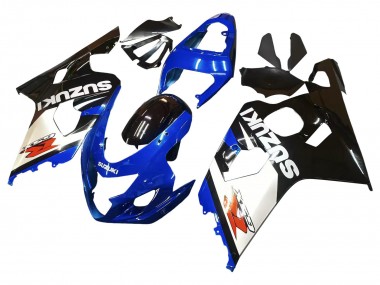 Carenados Moto Suzuki GSXR 600 / GSXR 750 2004-2005 - Azul Blanco Negro Fabricantes