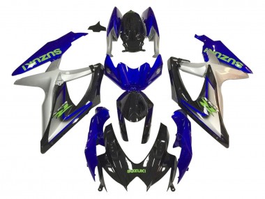 Carenados Moto Suzuki GSXR 600 / GSXR 750 2006-2007 - Plata Azul Negro Brillante Verde Fabricantes