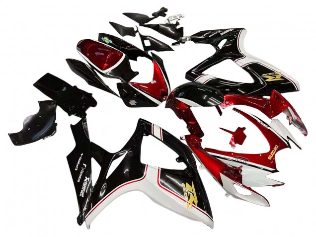 Carenados Moto Suzuki GSXR 600 / GSXR 750 2006-2007 - Rojo Blanco Negro Amarillo Fabricantes