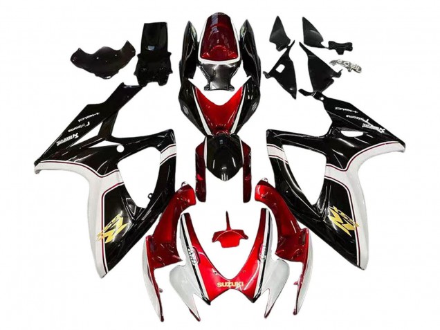 Carenados Moto Suzuki GSXR 600 / GSXR 750 2006-2007 - Rojo Blanco Negro Amarillo Fabricantes