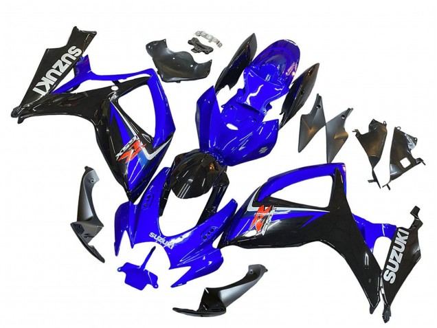 Carenados Moto Suzuki GSXR 600 / GSXR 750 2006-2007 - Azul Negro Rojo Fabricantes