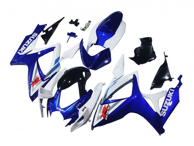 Carenados Moto Suzuki GSXR 600 / GSXR 750 2006-2007 - Blanco Azul Negro Brillante Rojo Fabricantes