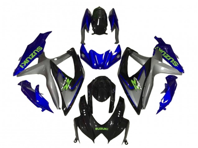 Carenados Moto Suzuki GSXR 600 / GSXR 750 2008-2010 - Azul Gris Negro Brillante Verde Fabricantes