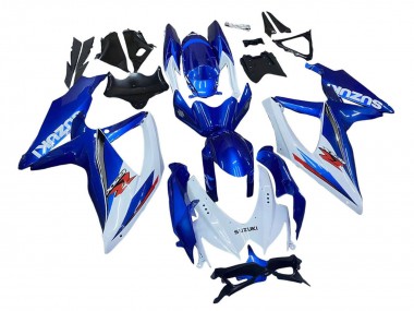Kits Carenado Moto Suzuki GSXR 600 / GSXR 750 2008-2010 - Azul Blanco Rojo Fabricantes
