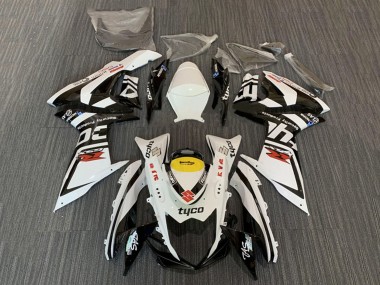 Carenados Moto Suzuki GSXR 600 / GSXR 750 2008-2010 - Blanco Amarillo Negro Tyco Fabricantes