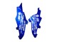 Carenados Moto Suzuki GSXR 600 / GSXR 750 2008-2010 - Azul Amarillo Rizla Fabricantes