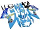 Carenados Moto Suzuki GSXR 600 / GSXR 750 2008-2010 - Azul Amarillo Rizla Fabricantes