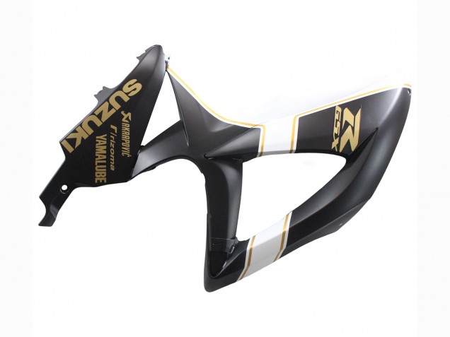 Carenados Moto Suzuki GSXR 600 / GSXR 750 2008-2010 - Negro Mate Blanco Oro Fabricantes